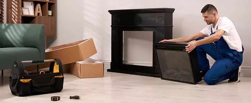 Old Rusted Metal Fireplace Repair And Replacement in Sheridan, WY