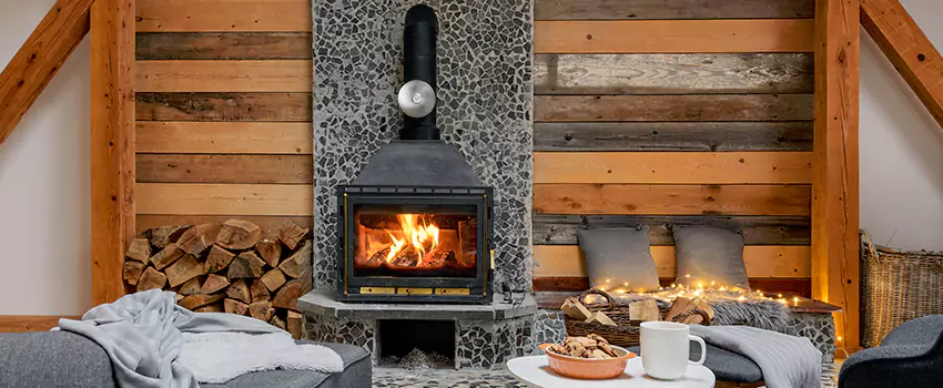 Thelin Hearth Products Direct Vent Gas Stove Fireplace Inspection in Sheridan, Wyoming